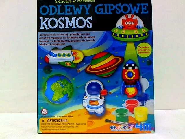 Kūrybinis rinkinys 4M Gipso liejimas Kosmosas