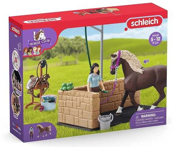 SCHLEICH HORSE CLUB Plovykla su Emile ir Luna iš „Žirgų klubo“