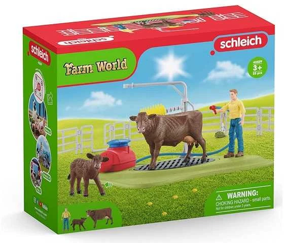 SCHLEICH FARM WORLD Karvių prausimo stotis