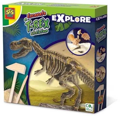SES Smulkusis archeologija -Ekskavacijos T -Reksas