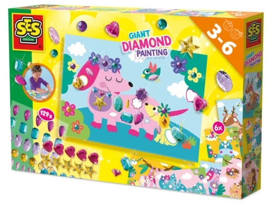 Ses Creative SES Gigant.obrazek d/mal.diament.14055 40557