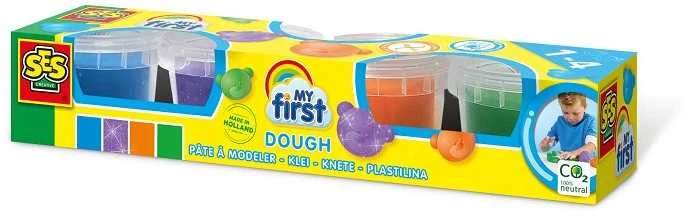 Ses Creative SES Mano pirmasis plastilinas 4x90g