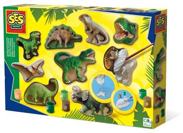 SES Kūrybinis rinkinys: Gipsiniai dinozaurai