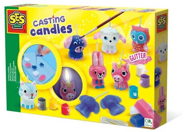 SES Creative 14711 vaikiškas liejimo ir spalvinimo rinkinys