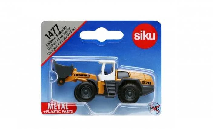 Metalinis SIKU automodelis 1477 - Ratinis krautuvas Liebherr