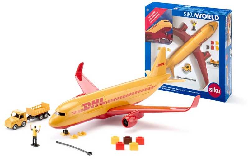 Siku DHL Lėktuvas su priedais
