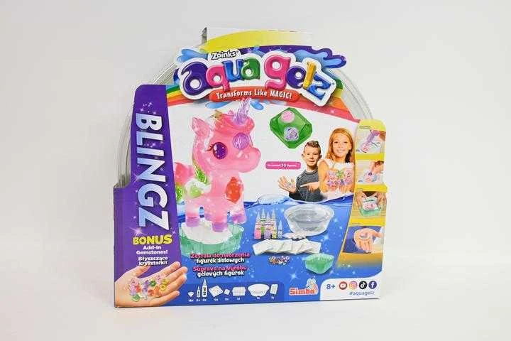 Simba Smoby Minkštas pliušinis žaislas Aqua Gelz Deluxe su cirkoniais