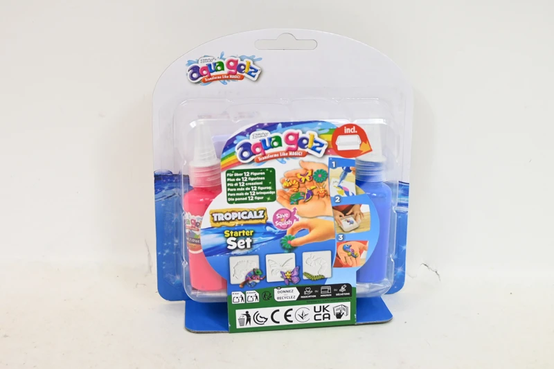 AQUA GELZ TROPICAL STARTER RINKINYS, 4 SPALVŲ GELĖS + SIMBA LIETIMAI