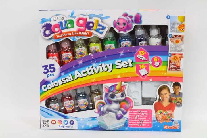 Simba Rinkinys Aqua Gelz XXL su 13 gelio buteliukų ir 16 formelių