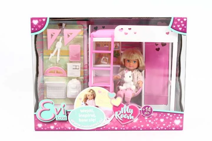 PROMO Lėlė Evi w domu i priedai Simba
