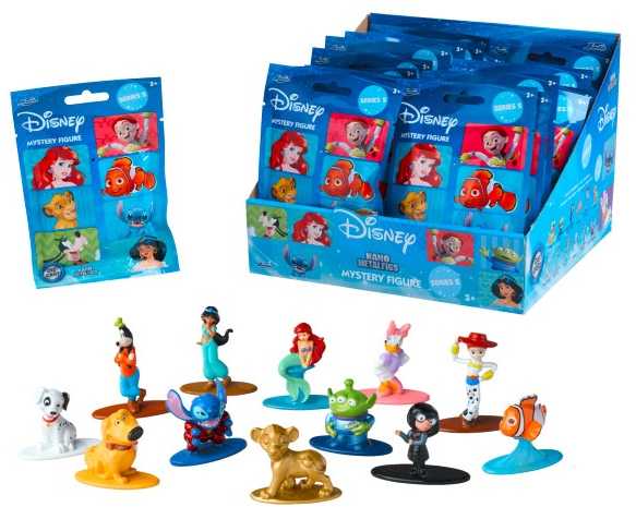 Simba „Disney Pixar Nano MetalFigs“ kolekcionuojamos figūrėlės „Disney“ veikėjų staigmenų krepšys, 2 serija