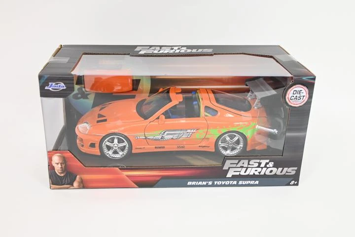 SIMBA JADA F_F Toyota Supra oranžinis 1995 1:24 9397168314