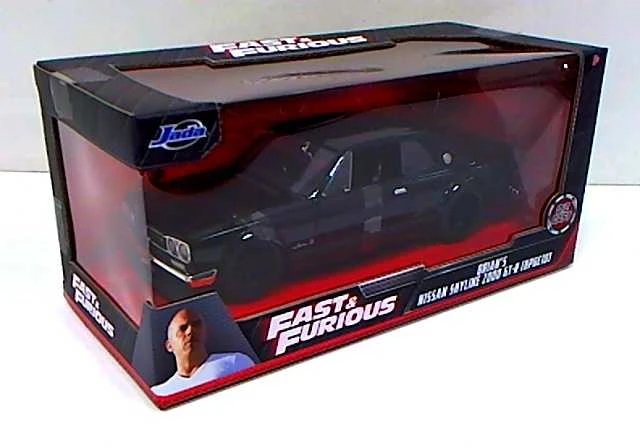 SIMBA Jada Toys Nissan Skyline 2000 GT-R Fast ir Fast Fast & Furous 1: 24 (12341)