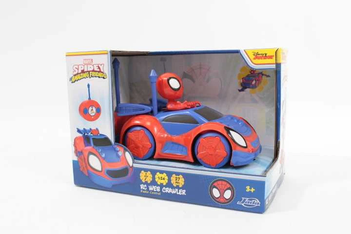 Dickie „Disney Marvel Spidey Car RC Cabriolet Roadster“ nuotolinio valdymo valdymas