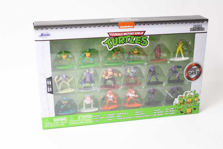 Jada - Ninja Turtles - Vėžliukų rinkinys Nanofigams (253285004)