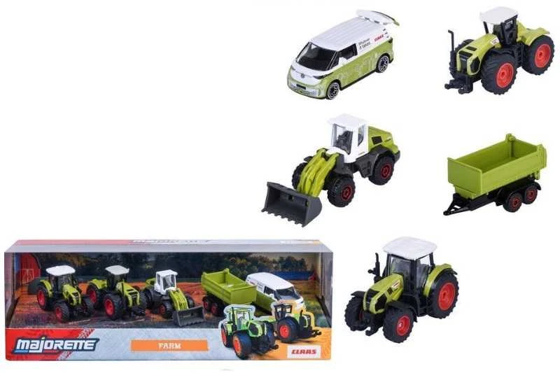 „Majorette“ – „Claas Farm“ 5 dalių dovanų rinkinys (8503105002)