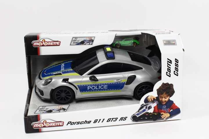 Majorette Majorette Porsche policja + 1 pojazd