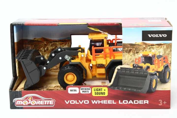 Majorette Grand Excavator Volvo Bulldezer 1:43 21cm