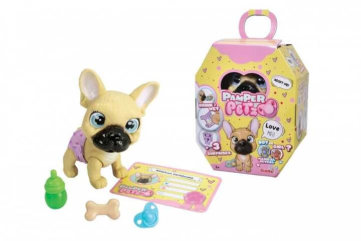 Simba Interaktyvus žaislas prancūzų buldogas 15 cm
