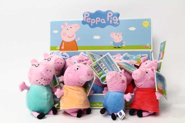 Breloczek Simba BRELOK PLUS SWINKA PEPPA 16CM SIMBA
