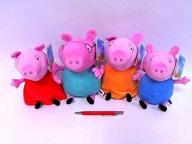 Hasbro Simba Peppa Pig pliušiniai žaislai 16-20cm 4 dizaino (109261011)