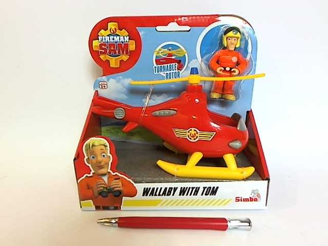 „Simba“ ugniagesių sraigtasparnio „Wallaby Mini“ figūrėlė