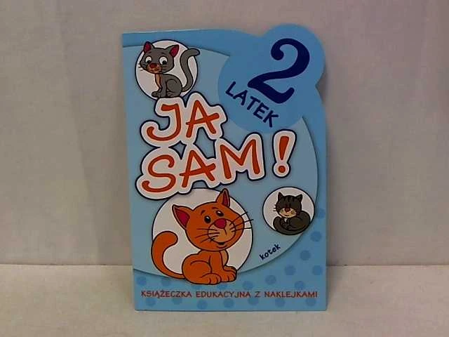 Skrzat Wydawnictwo Edukacinė knyga. A4 Me Sam Kitten STICKERS SKRZAT 377935