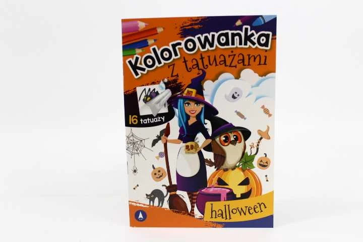 Skrzat Wydawnictwo Kolorow.su tatuiruotė. Helovinas 73041