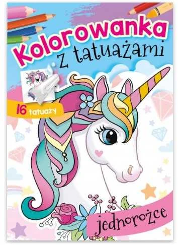 Skrzat Wydawnictwo Kolorow.su tatuiruotė. Vienaragiai 72044