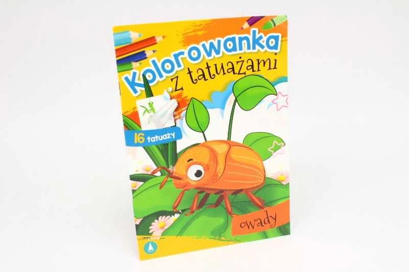 Skrzat Wydawnictwo Spalvingų vabzdžių tatuiruotė 73966