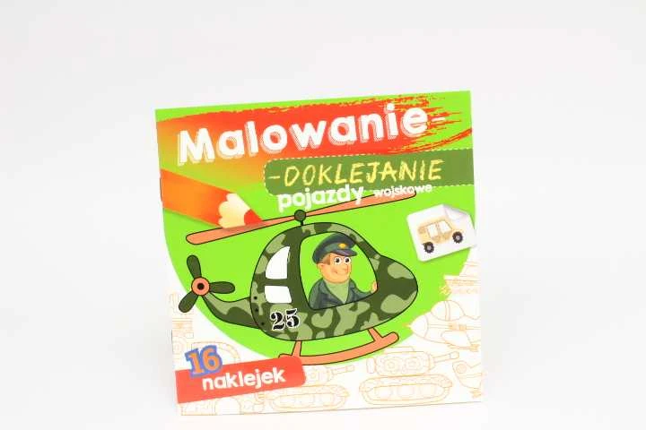 Skrzat Wydawnictwo Dažymas-klijavimas Karinės transporto priemonės 70934