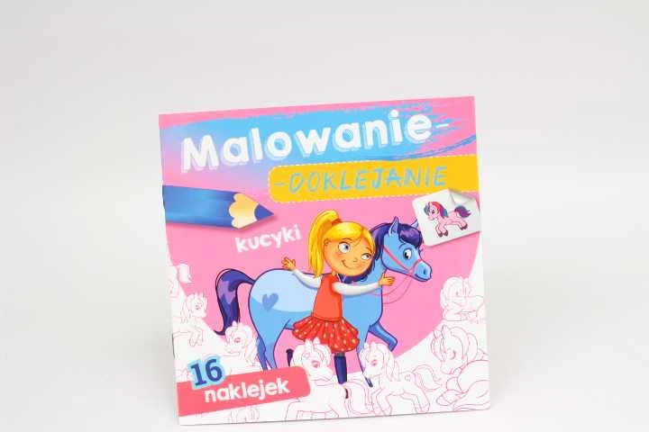 Skrzat Wydawnictwo Dažymas-klijavimas Ponies 71337
