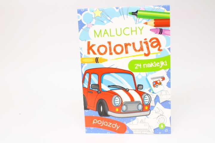 Leidykla „Skrzat“ Mažiems vaikams spalvotos transporto priemonės 71160