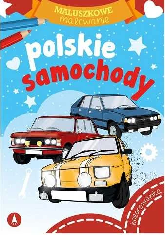 Skrzat Wydawnictwo Spalvinimo knygelė A5 Mažylių tapyba. Lenkiški automobiliai SKRZAT 075397