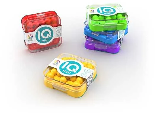 Stalo žaidimas Smart Games IQ Mini IUVI Games Kamuoliai dėlionės Užduočių kelionė