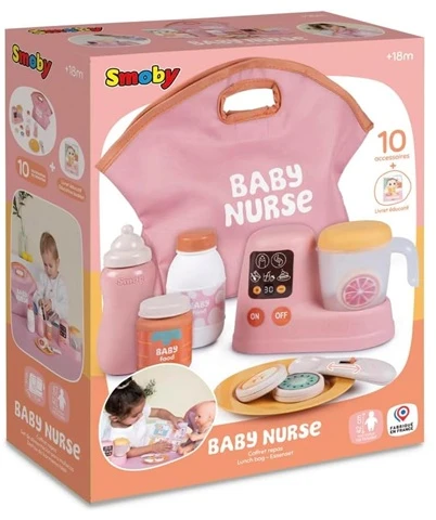 Žaislinis virtuvinis kombainas Smoby Baby Nurse su šildytuvu