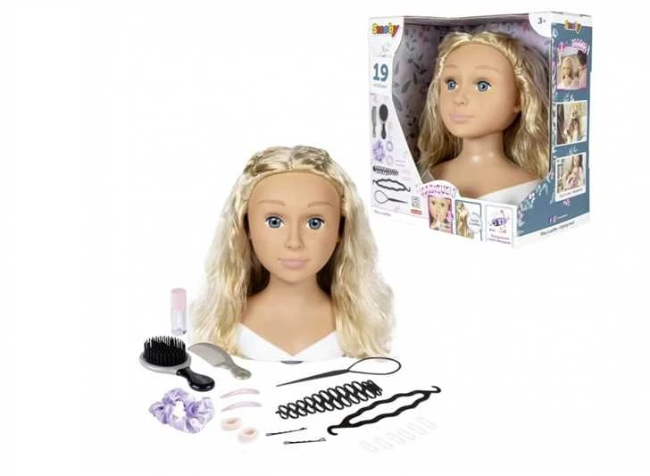 Smoby - My Beauty Skirtas šviesiems plaukams formavimo galvutė (7600320317)