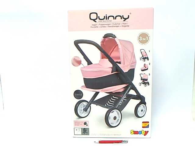 Smoby Maxi Cosi Quinny 3in1 lėlės vežimėlis