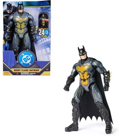 Spin Master Batman Betmenas Šviesos ir Garsai Slaptasis Betmenas 30 cm (6073931)