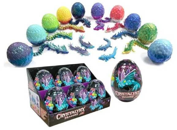 Spin Master DRAGONS CRYSTALYNX DRAGON guminis drakonas