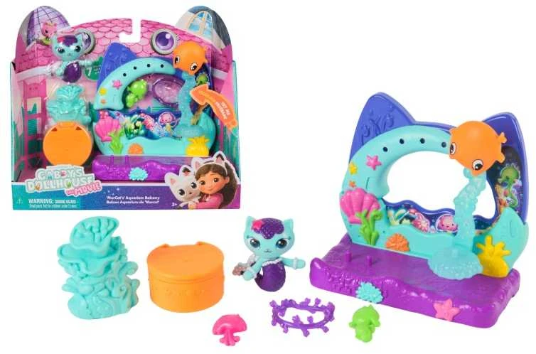Spin Master Gabby's Dollhouse Gabby kino balkonas – supynės ir maudynės (6074163)