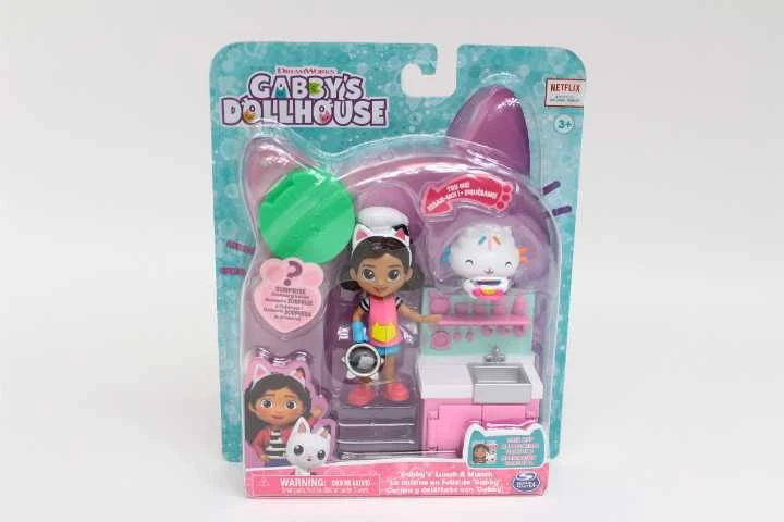 Spin Master Gabby's Dollhouse Cat-Tivity Pack Lunch And Munch Figūrėlių rinkinys