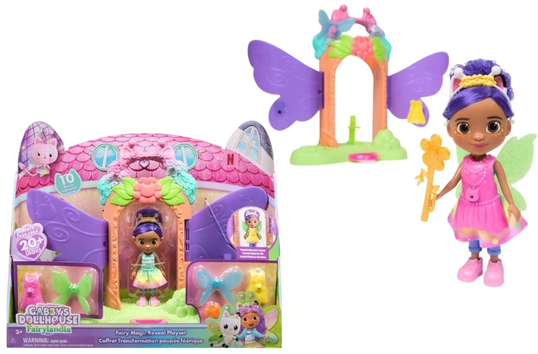 Spin Master GABBY´S DOLLHOUSE Rinkinys „Drabužių vakarėlis“