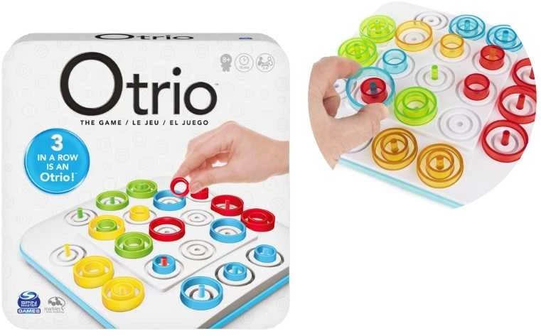 Stalo žaidimas Otrio 2.0 Spin Master strateginis logiškas