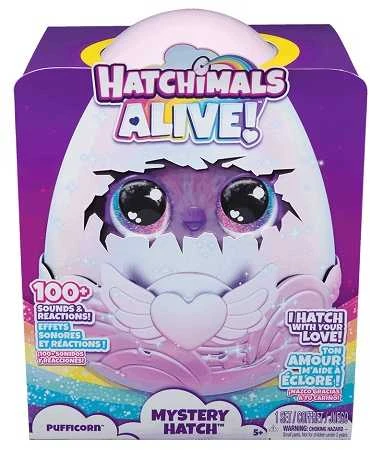 Interaktyvus žaislas HATCHIMALS „Alive Pufficorn“