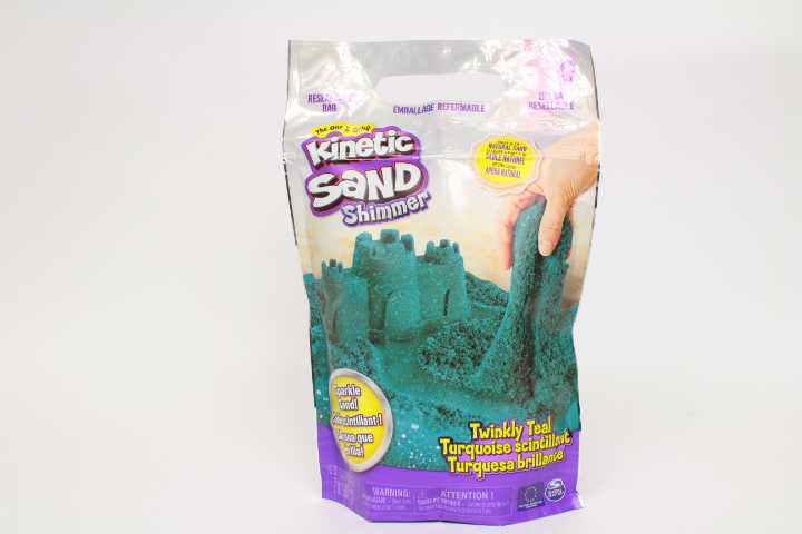 Twinkly Spin Master Kinetic Sand turkis su blizgučiais