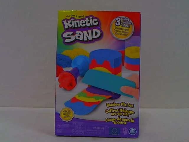 Spin Master Kinetinis smėlis Rinkinys Rainbow Tools 383g