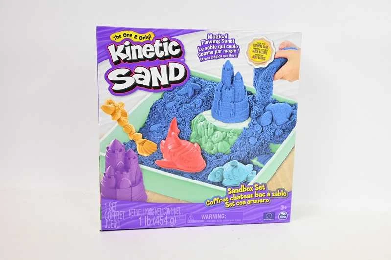Spin Master Kinetic Sand - Rinkinys Piaskownica mėlyna