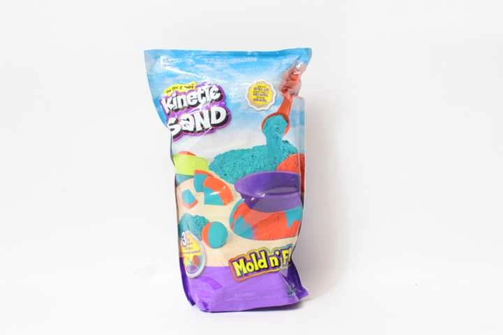 Spin Master Kinetic Sand Kinetic Sand 680 g Rinkinys su pelėsiu raudona ir jūra