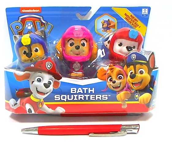Spin Master Bathing figūrėlės Paw Patrol 3 pakuotė